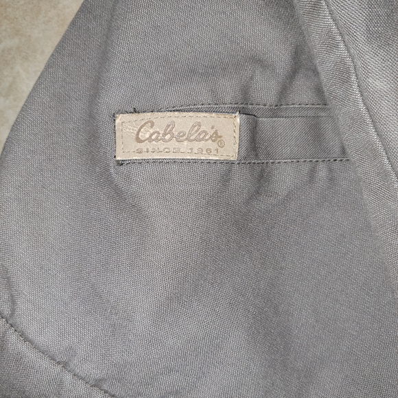 Cabela's outdoor gear jacket, sherpa lining. Men's XL dark brown - Picture 3 of 4